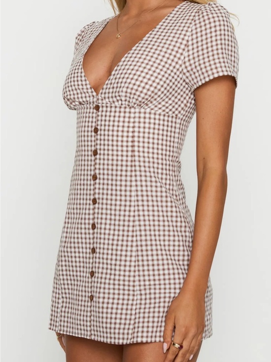 Princess Polly Dresses & Skirts - Loveliness Check Playsuit